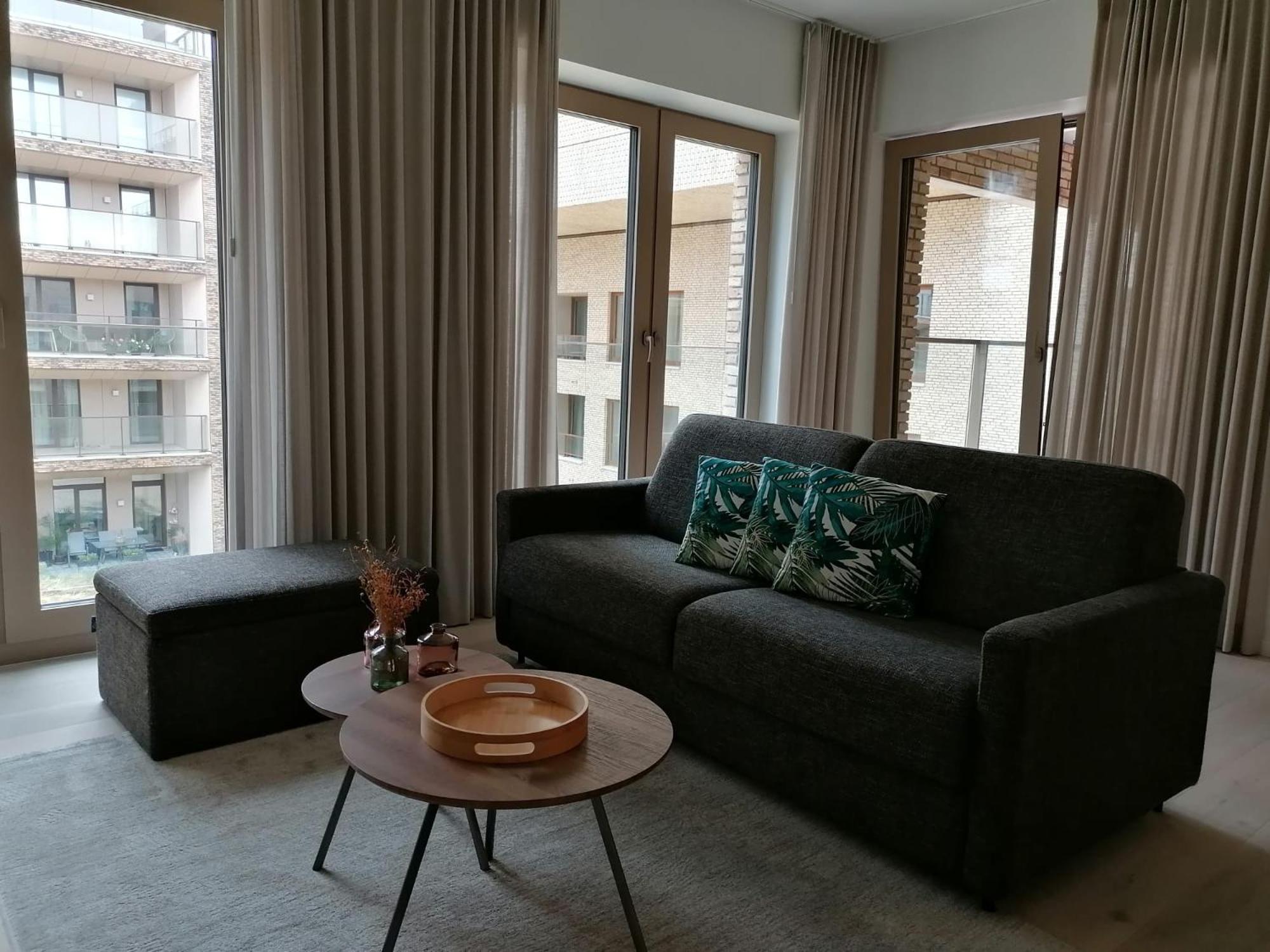 Bartine - Modern And Spacious Flat Near The Sea, Free Parking Space Oostende Exteriör bild
